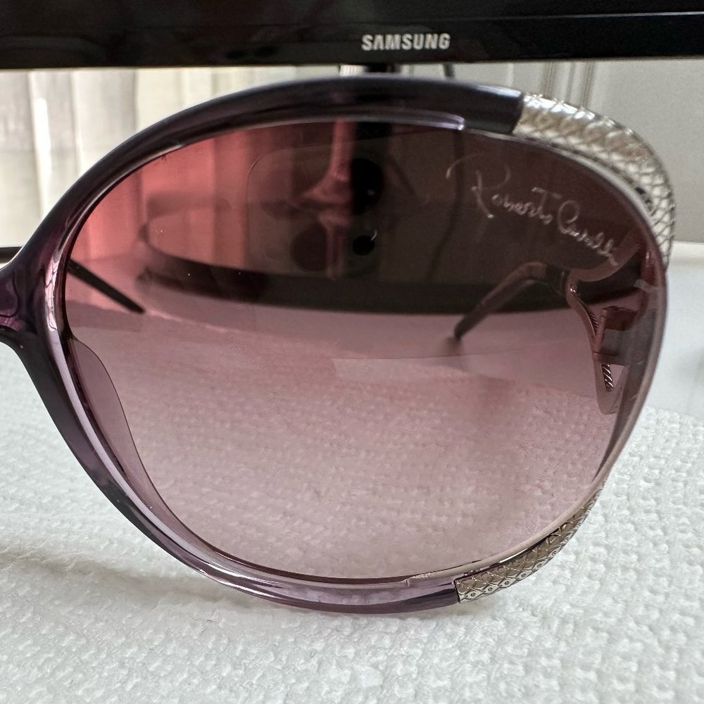Roberto Cavalli Women's Sunglasses Lilac ~ Made in Italy